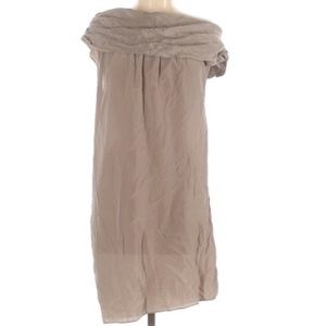 Richard Chai Love dress size 8 tan silk